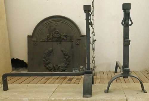 Anciens accessoires pour cheminée - Alain Bidal Matériaux Anciens
