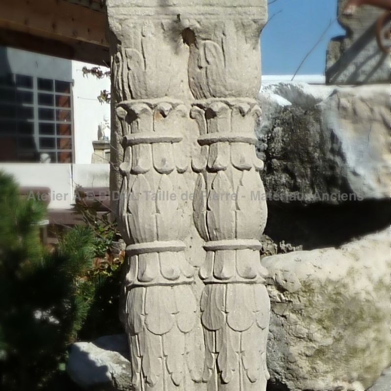 Double antique pillar - column style.