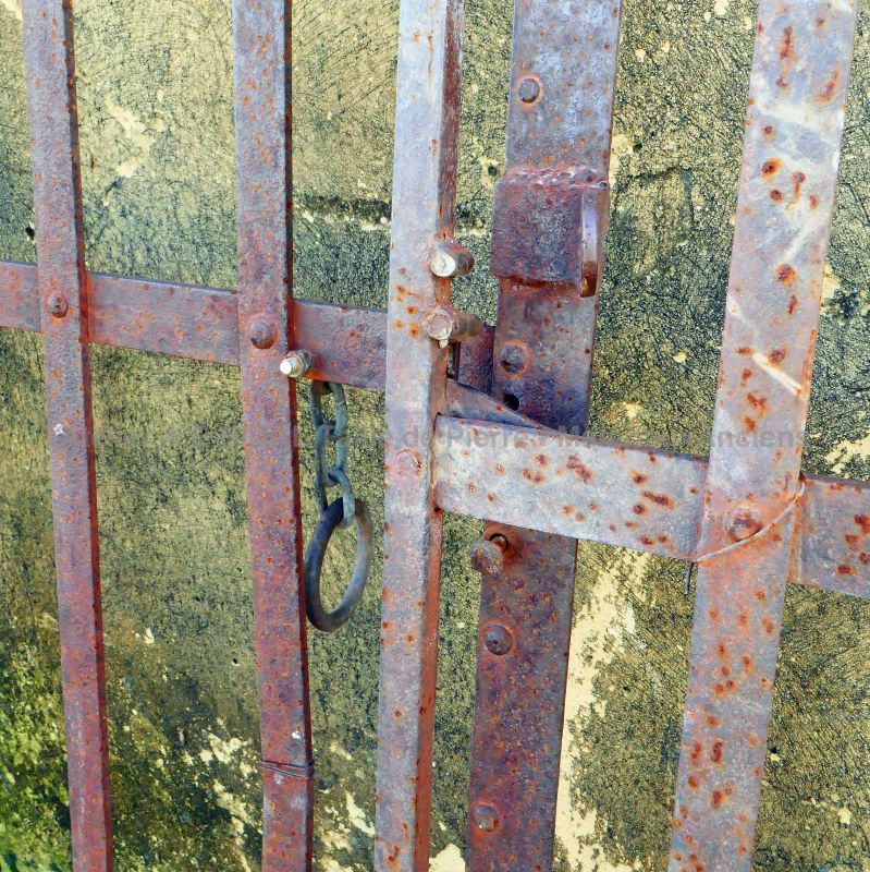 Ancien portail pour piliers en pierre - Atelier Alain BIDAL (Provence)