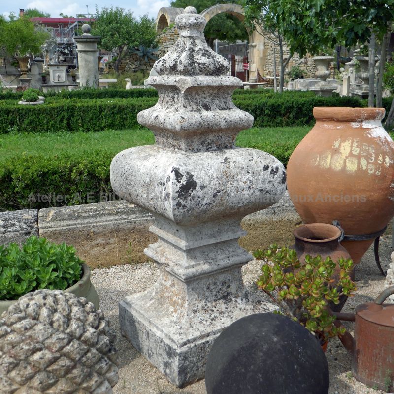Old stone decorative element by Alain BIDAL  Antique Materials in Provence.