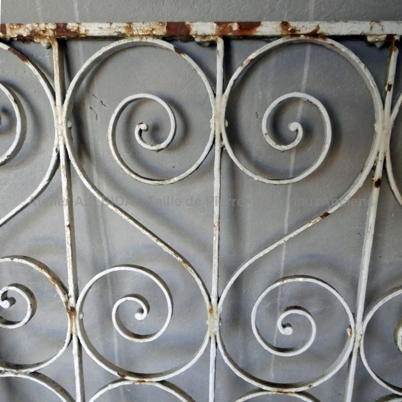 Portillon en fer forgé d'occasion - En vente en Provence chez Alain BIDAL