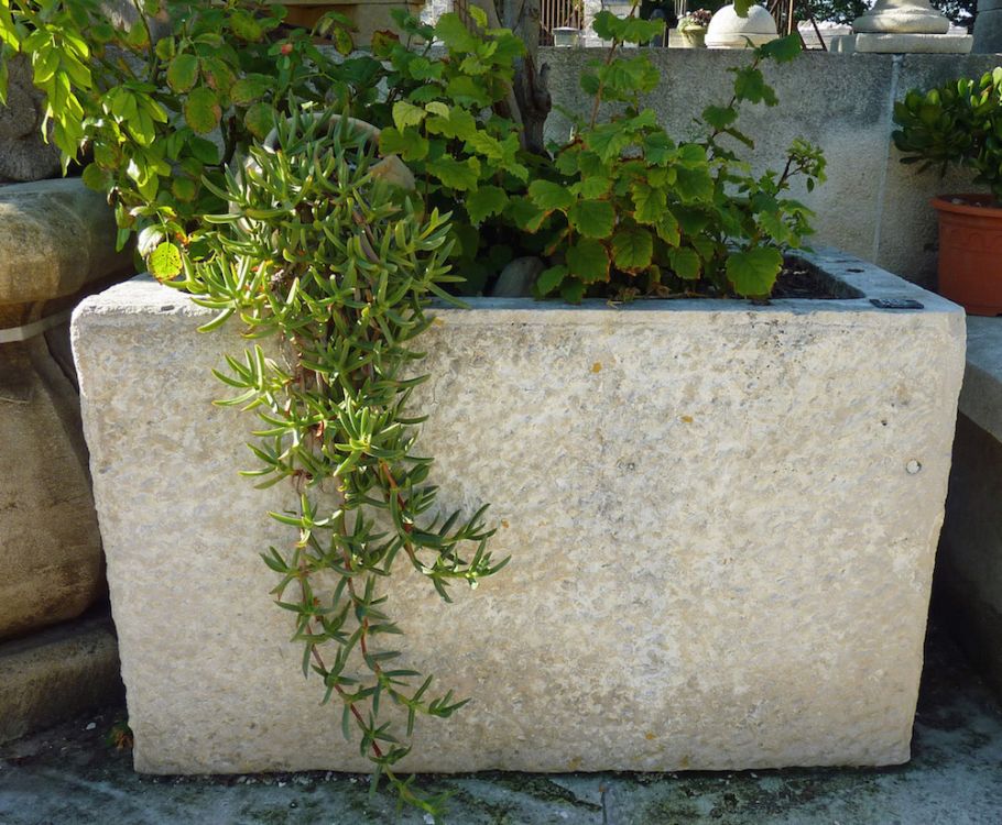 Antique troughs, wash-houses, wash-basins and laundry sinks