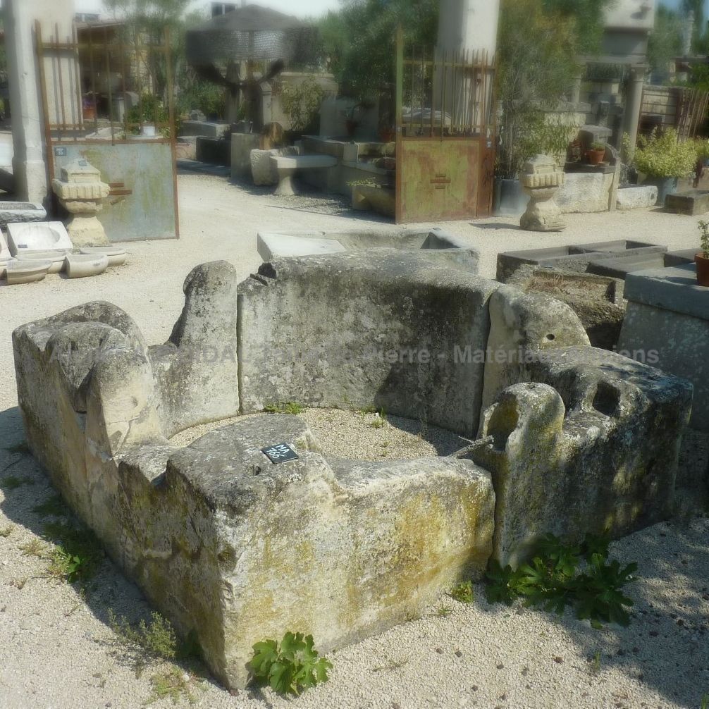 Old stone well - a very rustic well.